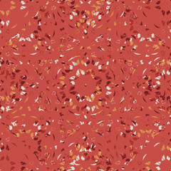 Seamless fractal pattern in vector format for printed fabrics or any other purposes. Every object is grouped base on color so the pattern is editable, tileable and easy to use.