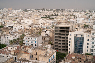 Naklejka premium Tunis - Various views from the rooftops - Tunisia