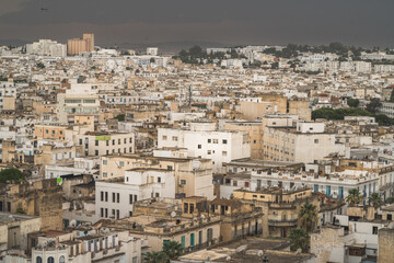 Naklejka premium Tunis - Various views from the rooftops - Tunisia