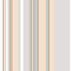 Hand drawn foggy pale earthly striped pattern pastel brush strokes. vector  stripes vertical seamless . Ink paint line 