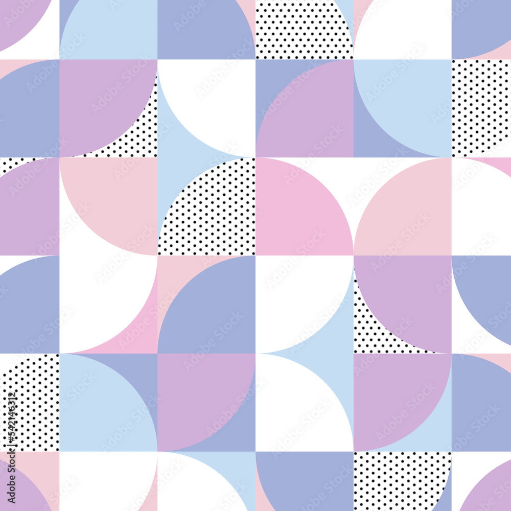 Poster Abstract Simple Figures Geometric Pattern Background Texture. 3d Rendering