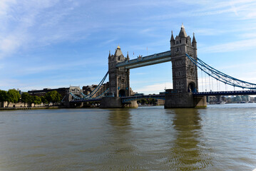 Fototapeta na wymiar Tower Bridge, Themse, London, England, Großbritannien, Europa