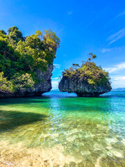 Koh Phak Bia island in Krabi province, Thailand