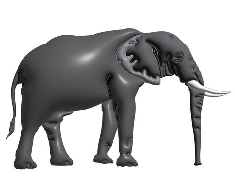 elephant in transparent background image