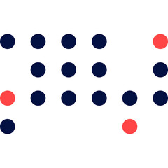 Geometric Dot Illustration (9)