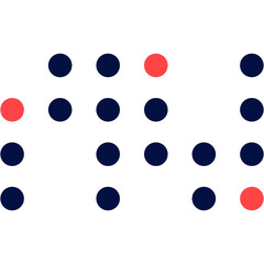 Geometric Dot Illustration (10)