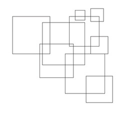 Geomatric outline element