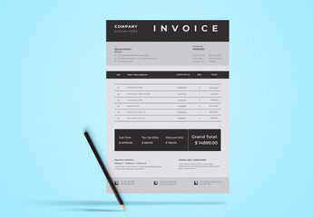 Printable Invoice Layout