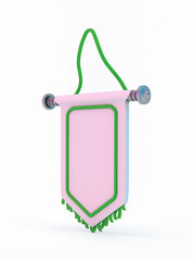 Flag Banner Right Side