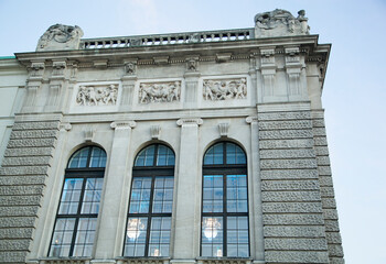 Vienna Ball Building Exterior And Windows