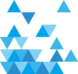 Geometric Triangle Pattern Vector