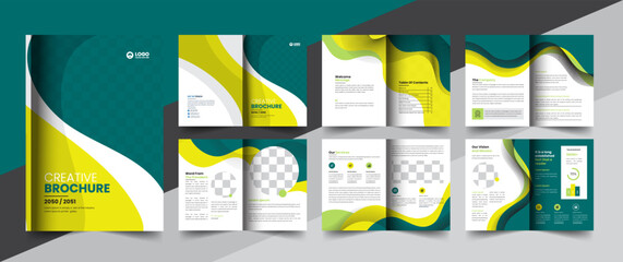 corporate company profile brochure annual report booklet business proposal layout concept design