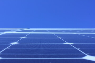Sun Above the Solar Farm photovoltaic
