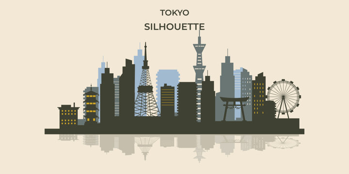 Tokyo city background 