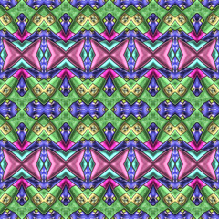 3d effect - abstract geometric color gradient graphic