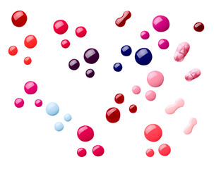 nail polish drop paint  make up beauty cosmetic