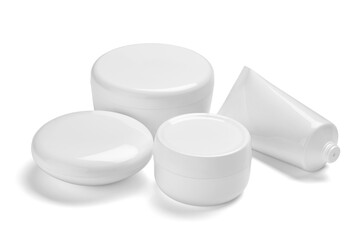  white cream container jar beauty moisturizer tube soap