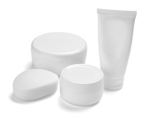  white cream container jar beauty moisturizer tube soap