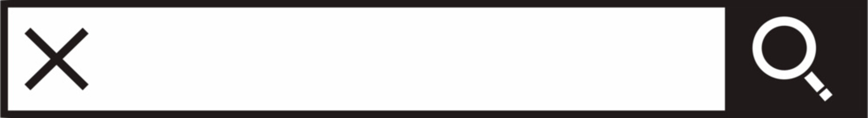 Search Bar Shape Vector