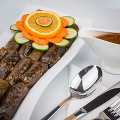 grilled salmon steak