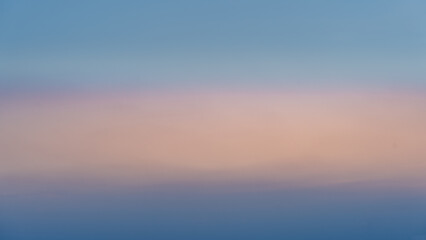 gradual color of sky at dusk sunset orange in the middle 16:9 can be use for wallpaper background