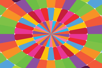 Obraz premium hippie 70s backgrounds. Waves, swirl, twirl pattern. Twisted and distorted vector texture in trendy retro psychedelic style