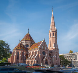Szilagyi Dezso Square Reformed Church - Budapest, Hungary