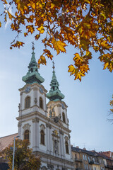 Fototapeta na wymiar St Anne Church in Buda - Budapest, Hungary