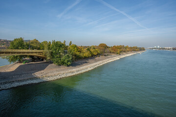 Margaret Island at Danube River - Budapest, Hungary