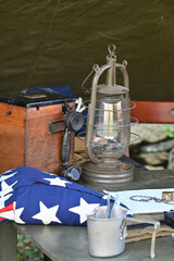 world war military field telephone still life