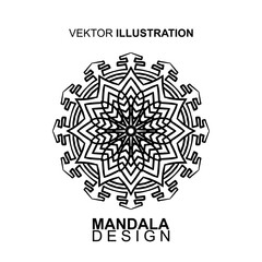 Abstract Mandala Pattern. Vector Illustration