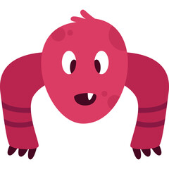 Cartoon Monster Illustration (3)