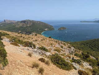 Fototapeta na wymiar Mallorca Bay View