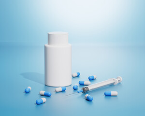 3d rendering medical concept picture