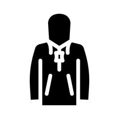rainwear motorcycle glyph icon vector. rainwear motorcycle sign. isolated symbol illustration