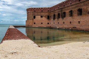 Outer fortress wall on the sea