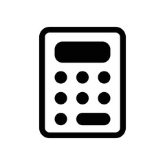 Calculator Icon Vector Design Template