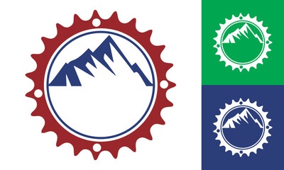 mountain bike parts seller logo design