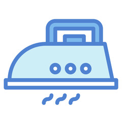 Fototapeta premium iron two tone icon style