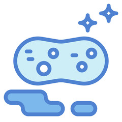 sponge two tone icon style