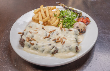 rice pudding with banana