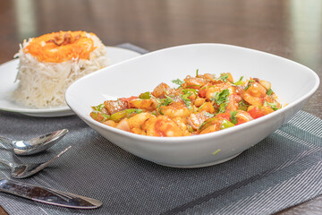 risotto with vegetables