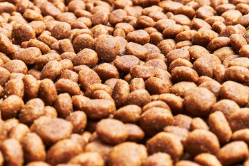  Delicious group of dog food balls texture