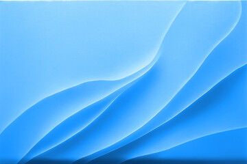 Fototapeta premium Blue background texture, wavy floral pattern design , icy windy and curvy illustration winter art 