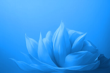 Blue background texture, wavy floral pattern design , icy windy and curvy illustration winter art
