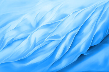 Fototapeta na wymiar Blue background texture, wavy floral pattern design , icy windy and curvy illustration winter art 