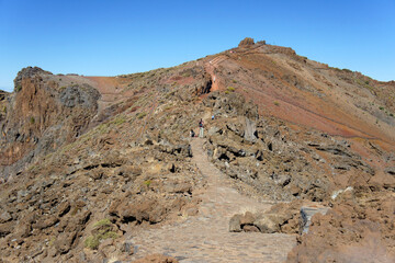 Hike to the top of La Palma. Canary Islands, Spain.
