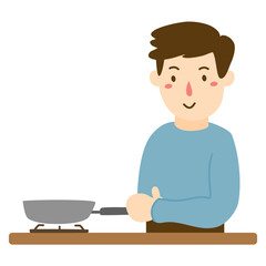 people cooking their favourite food