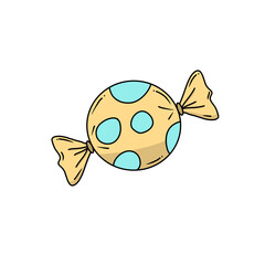 Doodles Wrapped Candy illustration 