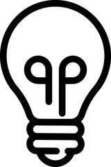 Idea, think, idea, bulb, brainstorm icon